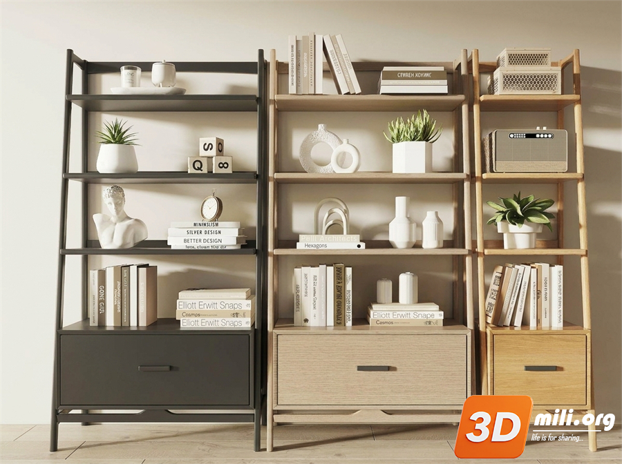 Bookcase Skp Files